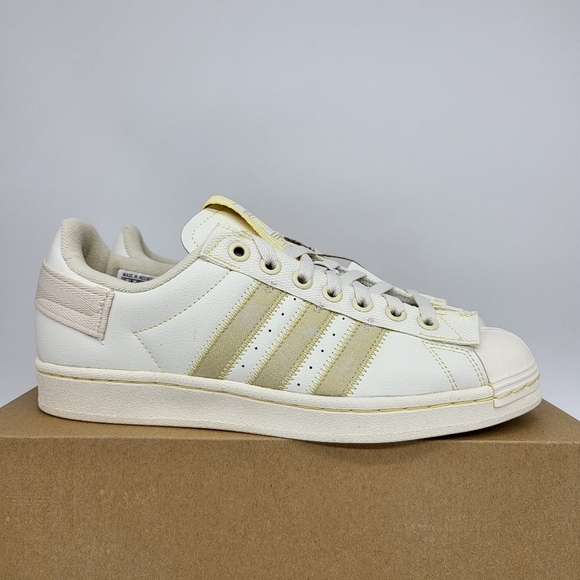 New adidas Parley x Superstar 'Off White' GX6970 Men's Shoes Size 9.5 - Picture 3 of 8